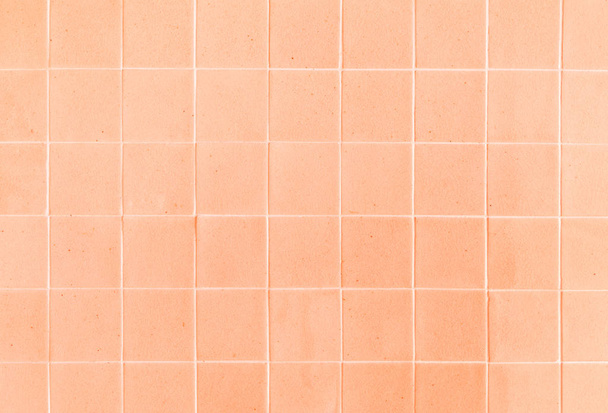 background and texture of stretch marks cracked on orange glazed - Foto, Bild