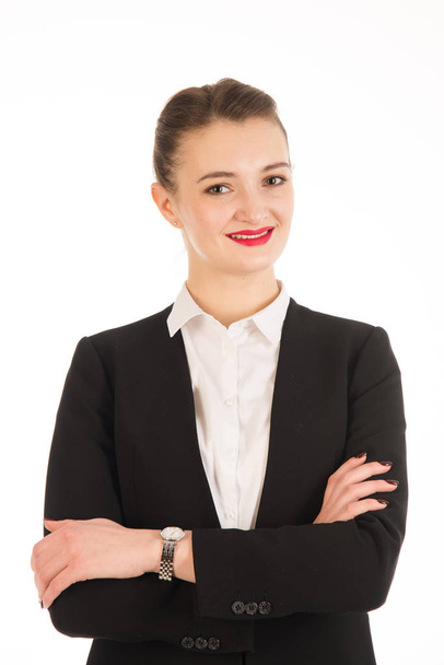 Portrait of a young business woman. - Фото, изображение