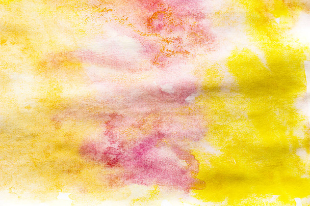 abstract painted colorful watercolor background - Photo, Image