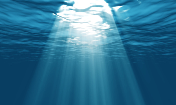 Lumière sous-marine dans la lagune
 - Photo, image