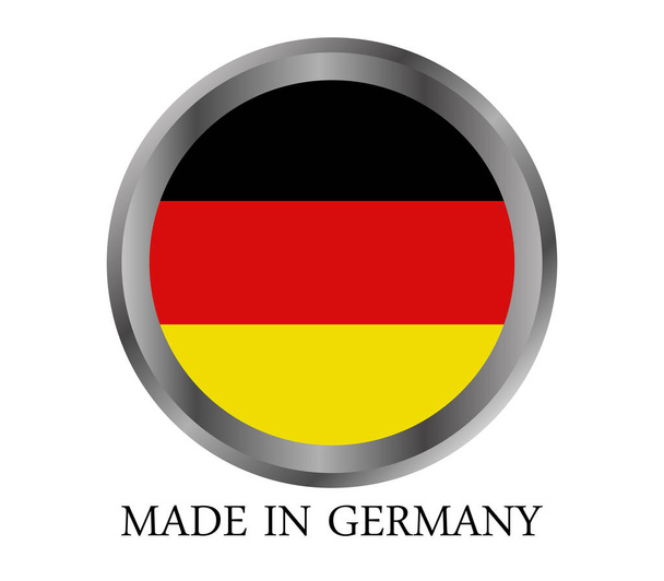Symbol made in Germany - Vektor, Bild
