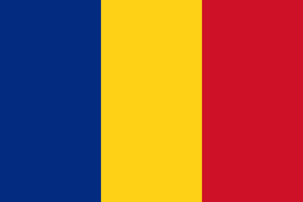 Niesamowite flaga Rumunii wektor. - Wektor, obraz