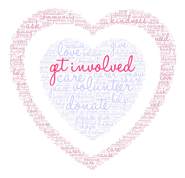 Get Involved Word Cloud - Vector, Image