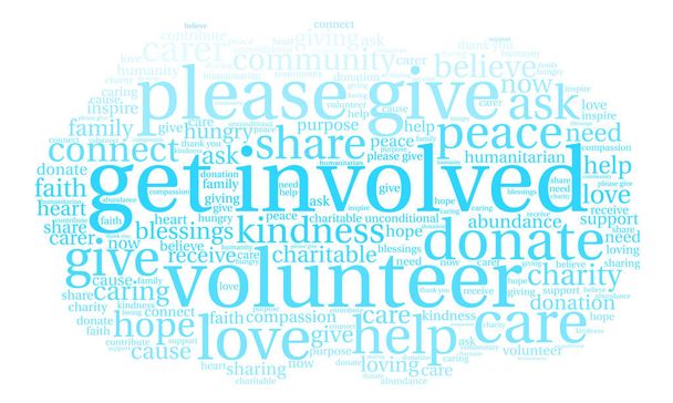 Get Involved Word Cloud - Vector, Image