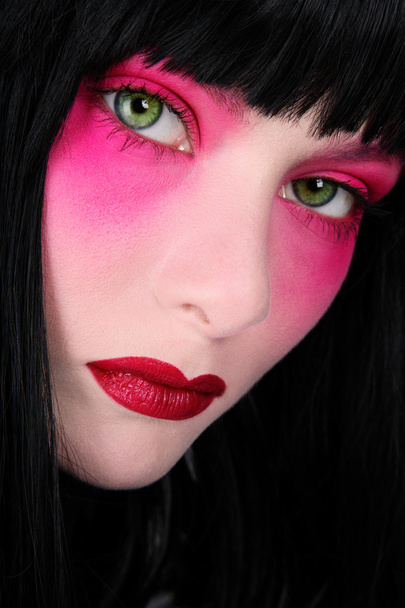 Pink makeup - Photo, Image