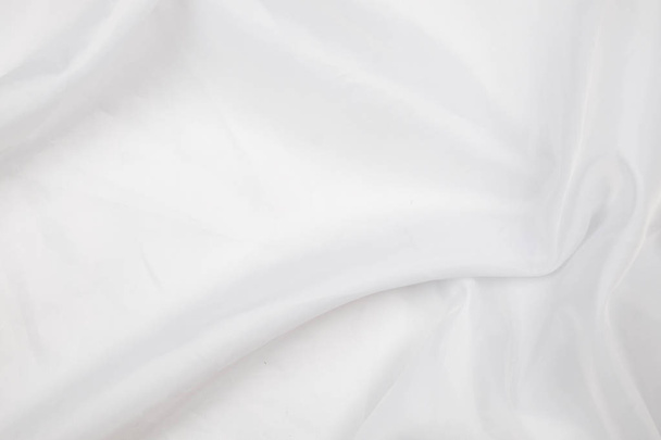 white fabric cloth background texture - Zdjęcie, obraz