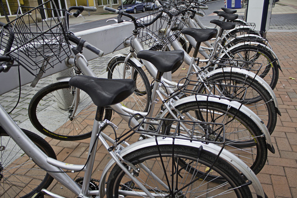 Parked bikes - Photo, Image
