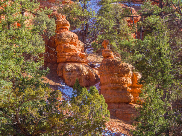 Red rock canyon landschap - Foto, afbeelding