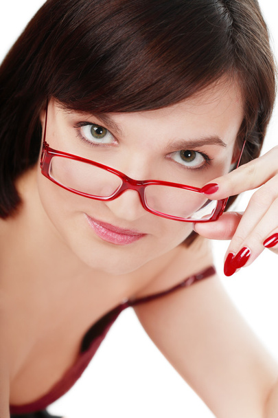 Girl in glasses - Photo, image