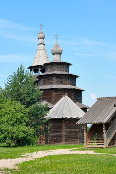 Ancient wooden church. - Zdjęcie, obraz