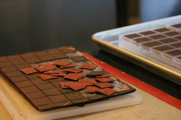 tasty making to chocolate - Foto, Imagem
