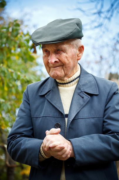 Old man portrait - Fotoğraf, Görsel