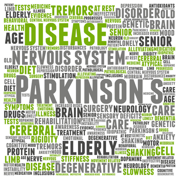conceptuele Parkinson's disease  - Foto, afbeelding
