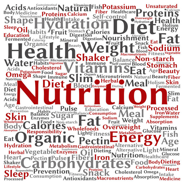 Concept or conceptual nutrition health  - Photo, Image
