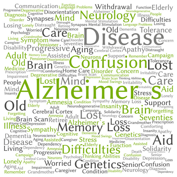 síntomas conceptuales de la enfermedad de Alzheimers
  - Foto, Imagen