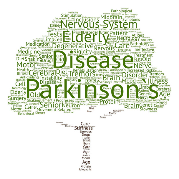 konceptuální Parkinsonova nemoc  - Fotografie, Obrázek
