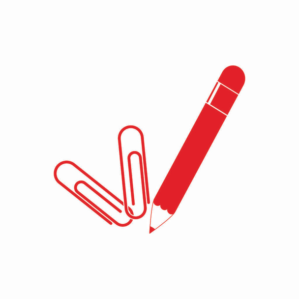 stationery simple icon - Vector, Image