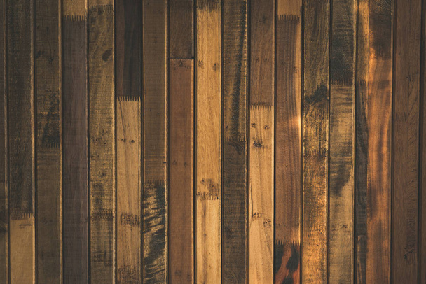 Beige wood plank texture background - Photo, Image