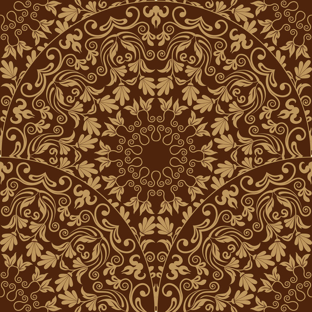 Baroque Seamless Pattern - Vetor, Imagem