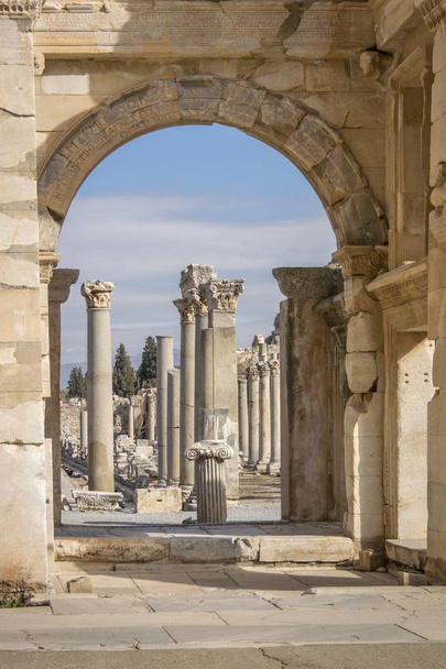 Объект наследия ЮНЕСКО древнего города Эфес, Сельчук, Тур
 - Фото, изображение