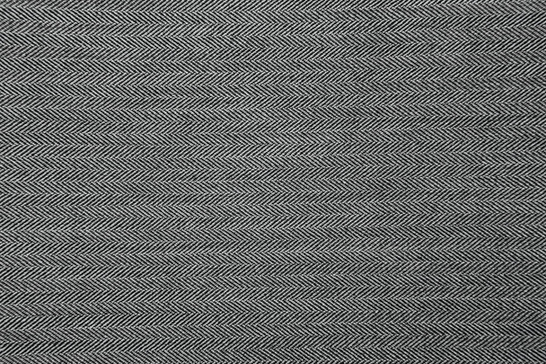 Γκρι ψαροκόκαλο μοτίβο ύφασμα υφή φόντου  - Φωτογραφία, εικόνα