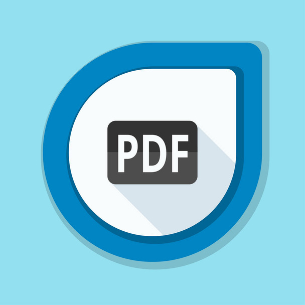 Icona firma documento PDF
 - Vettoriali, immagini