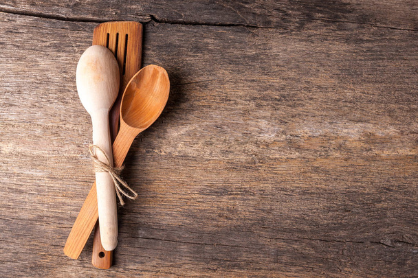 Rustic wooden spoons - Fotografie, Obrázek