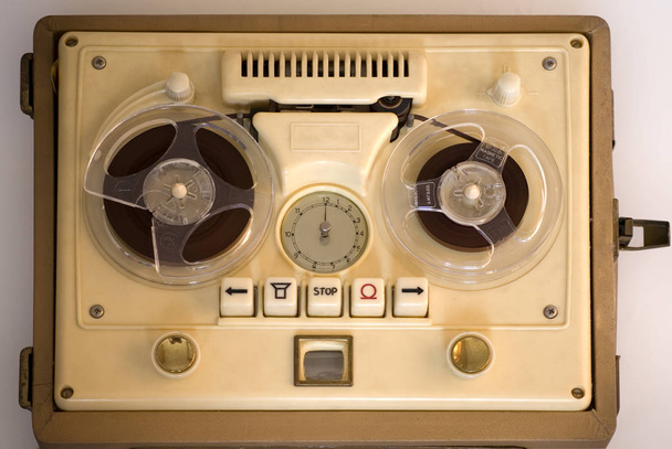 Old portable tape-recorder - Photo, Image