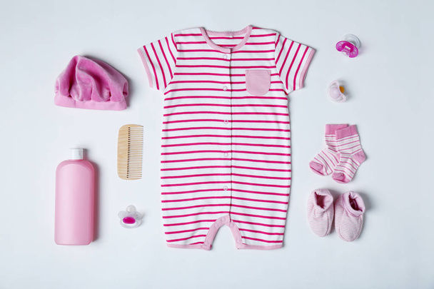 Baby clothes and accessories  - Фото, зображення