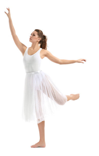Beautiful young dancer  - Foto, afbeelding
