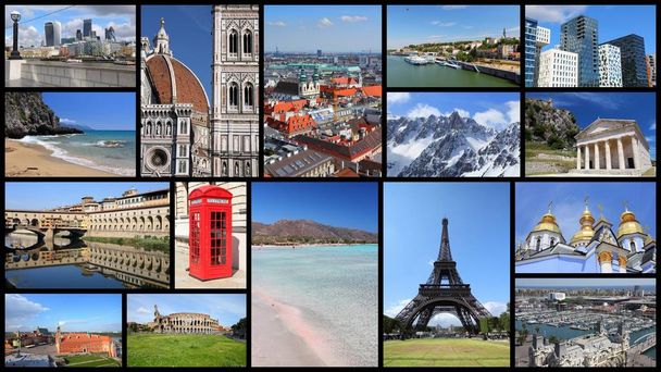 Europe attractions touristiques
 - Photo, image