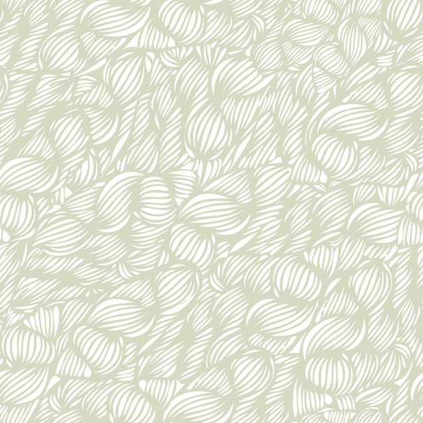 Vektor varrat nélküli hullám doodle kézzel rajzolt minta. Használható  - Vektor, kép