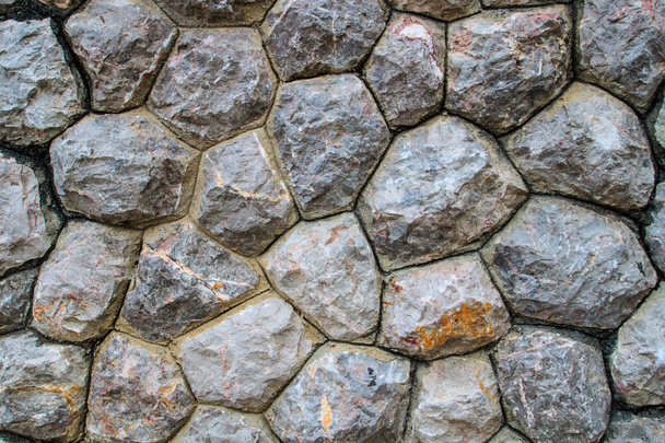 Πέτρες τοίχων μπλοκ για μοτίβο και φόντο. - Φωτογραφία, εικόνα
