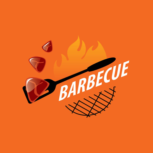 Barbecue partito logo
 - Vettoriali, immagini