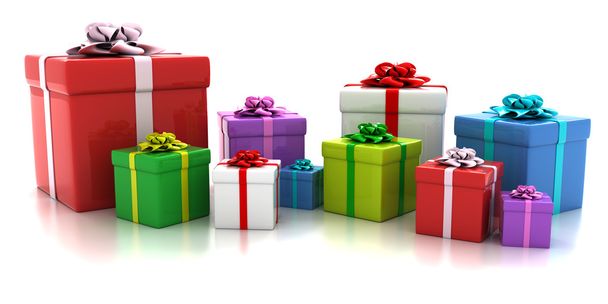 Красочные подарки
 - Фото, изображение