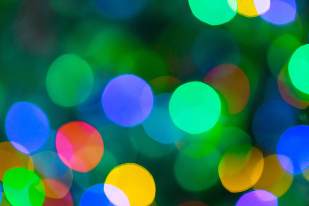 Colorful blurred lights - Photo, Image