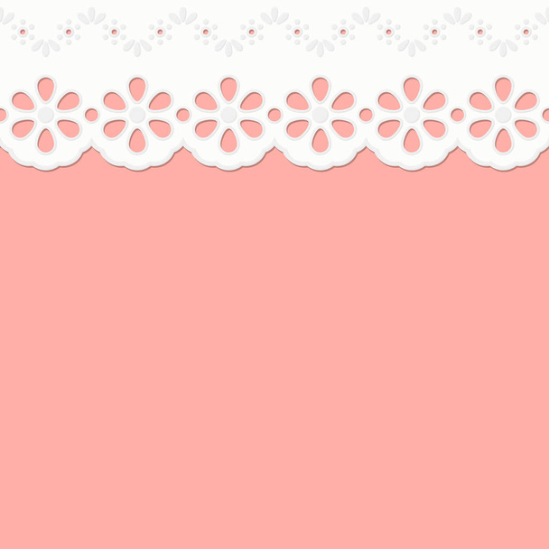 Bordure on colored background - endless - Vector, Image