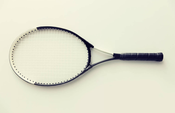 close up of tennis racket - Fotografie, Obrázek
