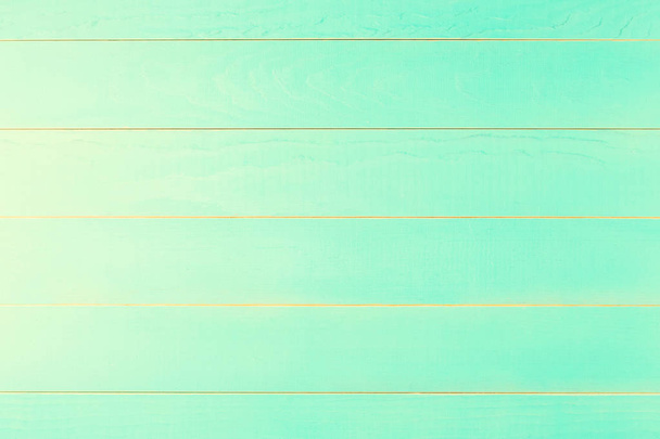 turquoise wooden empty table - Φωτογραφία, εικόνα