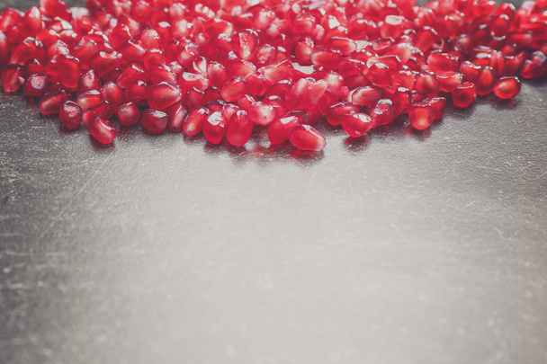 Pomegranate delicious seeds  - Photo, image