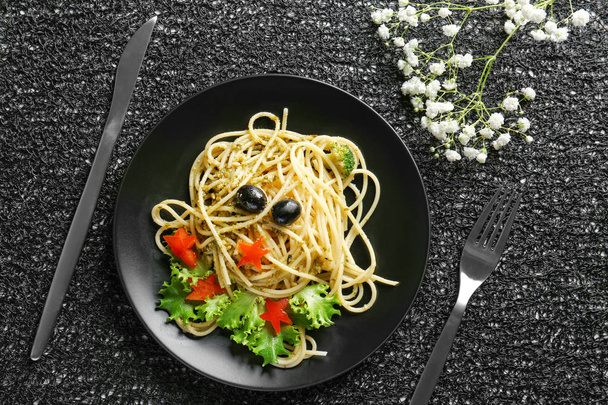 creative pasta for children - Foto, Imagen