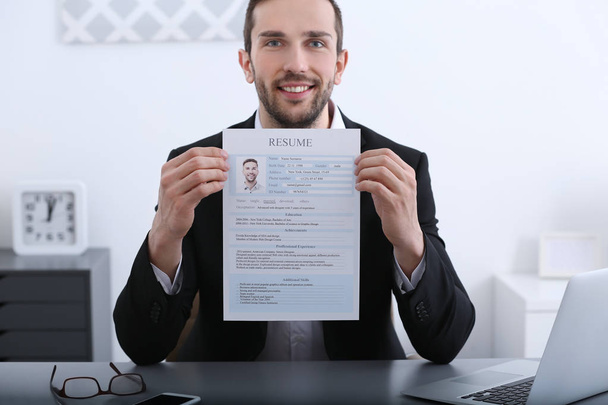 Job applicant having interview - Foto, Imagem
