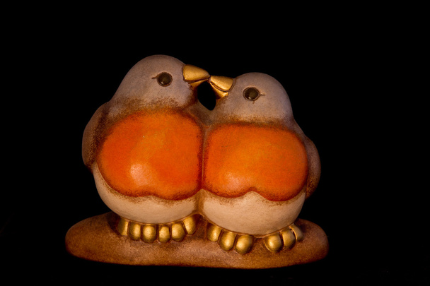 Pássaros apaixonados
 - Foto, Imagem