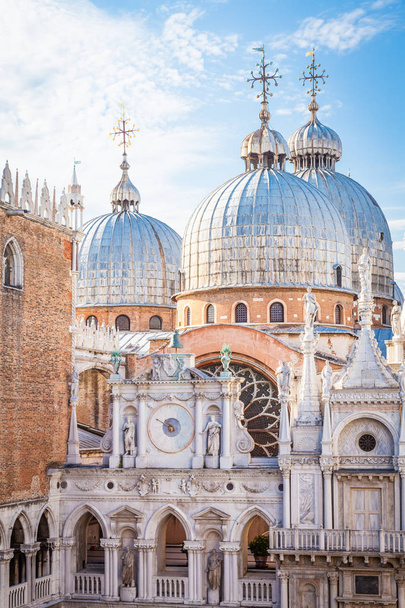 ヴェネツィア, イタリア - 聖マーク大聖堂 - 写真・画像