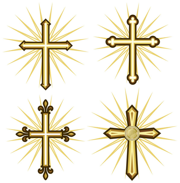  l'ensemble des croix
 - Vecteur, image