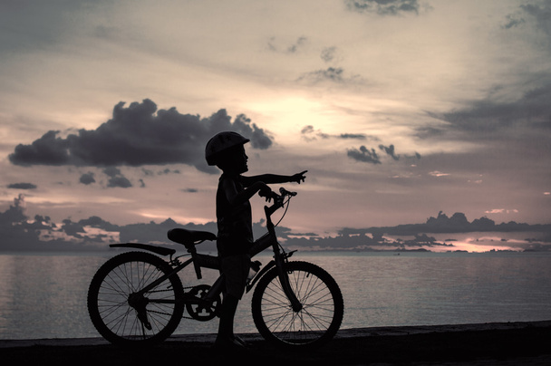 mladý motorkář - Fotografie, Obrázek
