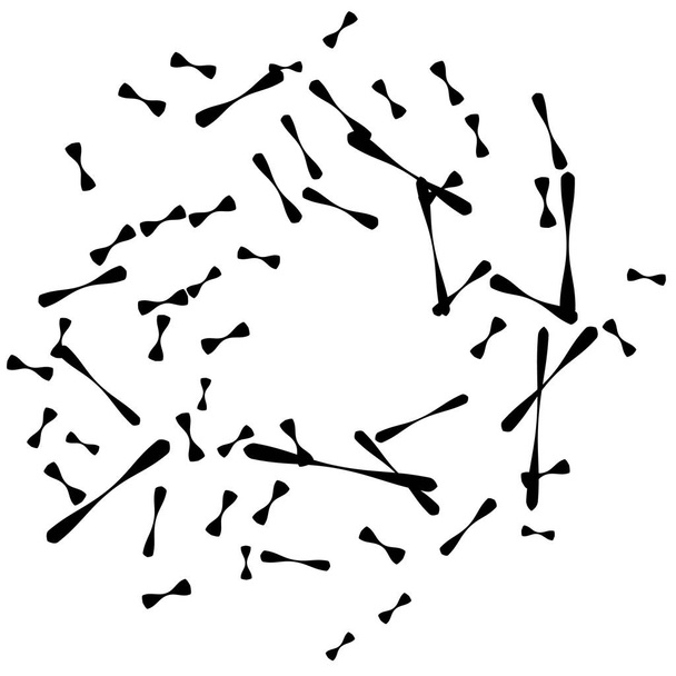 Хаотично разбросанные формы
 - Вектор,изображение