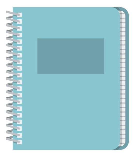 Ilustración del icono del cuaderno
 - Vector, imagen