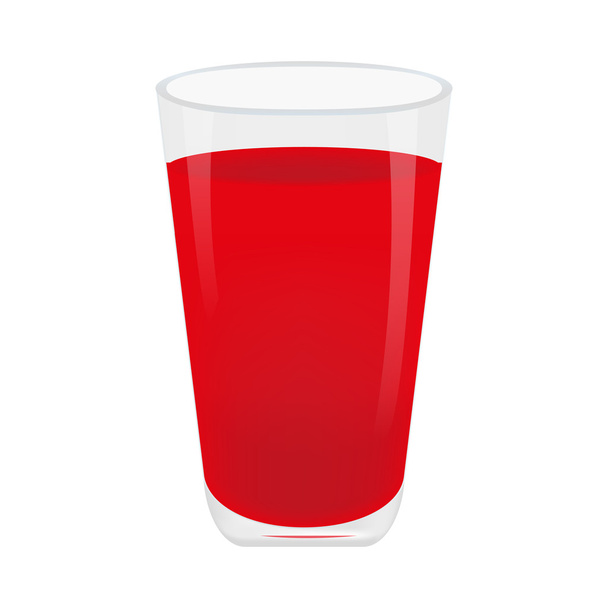 Cherry juice - Vector, afbeelding