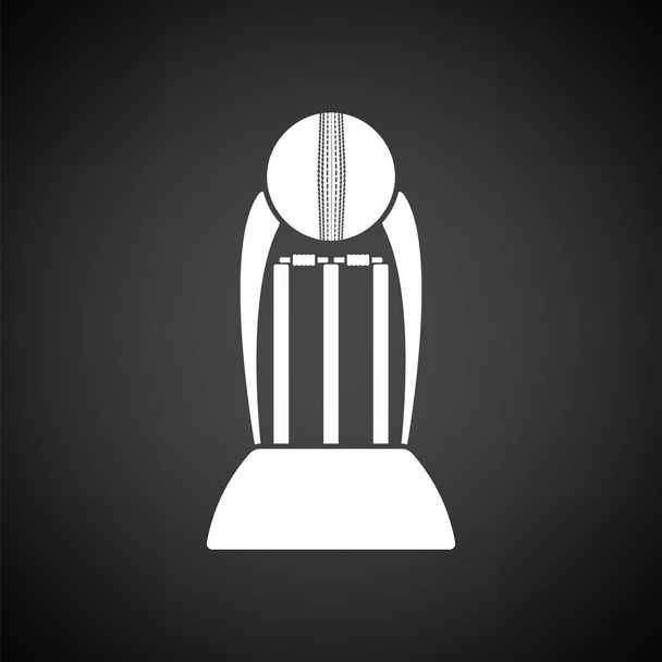 Иконка крикетного кубка
 - Вектор,изображение